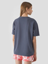 4F Mädchen Oversize-T-Shirt mit Druck 4F
