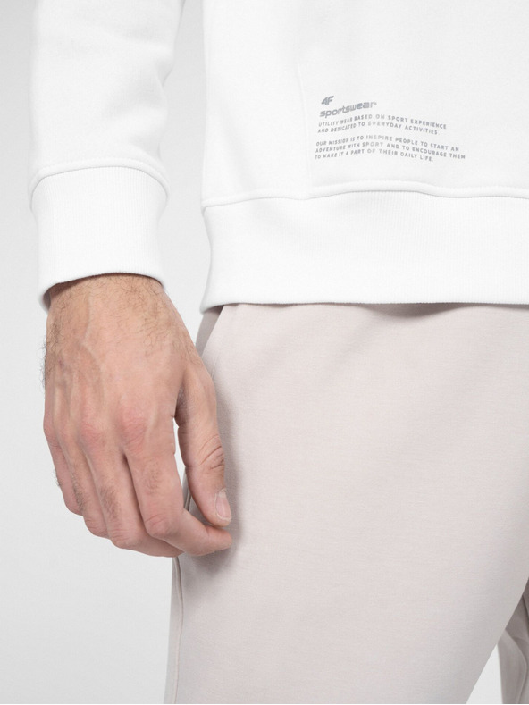 4F Herren-Sweatshirt aus Baumwolle 4F