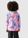 4F Fleece-Kapuzenpullover für Mädchen 4F