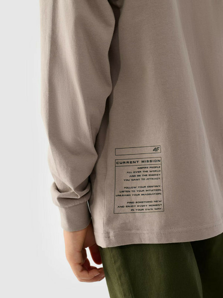4F Jungen-T-Shirt mit 4F-Aufdruck