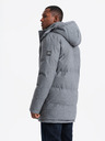 Ombre Clothing Herren lange warme Parka-Jacke mit Wolle Ombre Kleidung