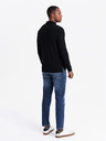 Ombre Clothing Herren Langarm-Poloshirt Ombre Kleidung