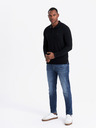 Ombre Clothing Herren Langarm-Poloshirt Ombre Kleidung