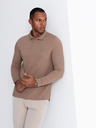 Ombre Clothing Herren Langarm-Poloshirt Ombre Kleidung