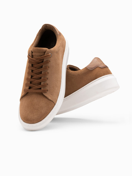 Ombre Clothing Klassische Herren Sneakers aus weichem Wildleder Ombre Kleidung