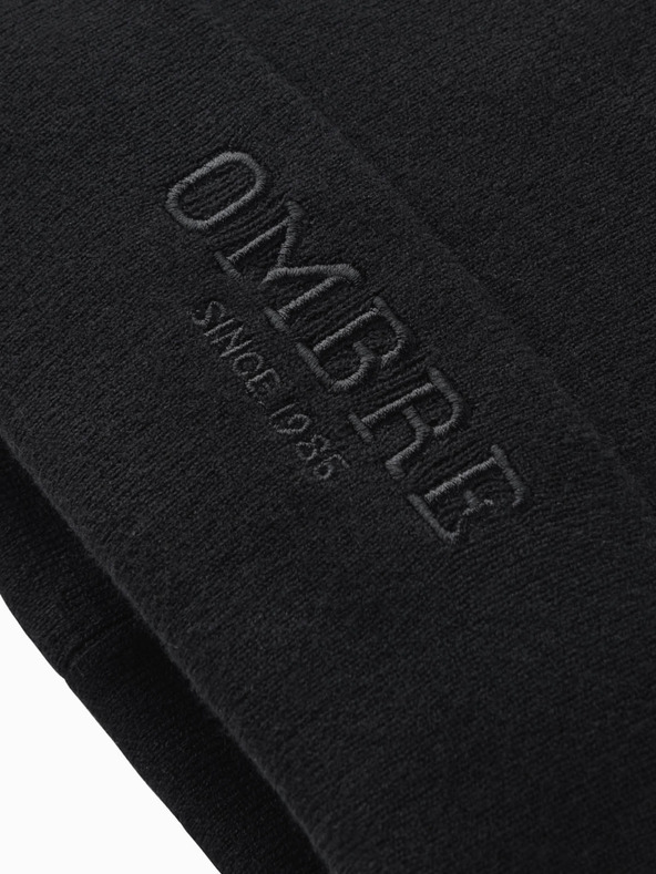 Ombre Clothing Herren-Strickmütze mit gestickter Aufschrift „Ombre Clothing“.