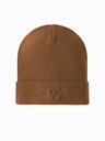 Ombre Clothing Herren-Strickmütze mit gestickter Aufschrift „Ombre Clothing“.