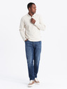 Ombre Clothing Herren Langarm-Poloshirt Ombre Kleidung