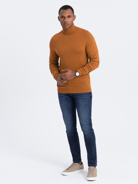 Ombre Clothing Herren Strick-Rollkragenpullover aus Viskose von Ombre Clothing
