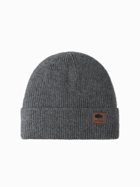 Ombre Clothing Herren-Strickmütze mit Ombre-Kleidungsapplikation