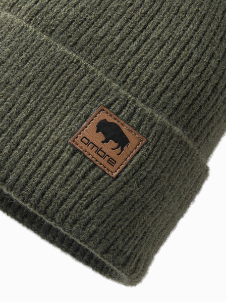 Ombre Clothing Herren-Strickmütze mit Ombre-Kleidungsapplikation