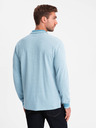 Ombre Clothing Herren Langarm-Poloshirt Ombre Kleidung