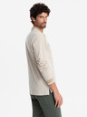 Ombre Clothing Herren Langarm-Poloshirt Ombre Kleidung