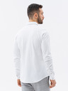 Ombre Clothing Herren Strickhemd mit schmalen Ärmeln Ombre Kleidung