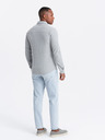 Ombre Clothing Herren Strickhemd mit schmalen Ärmeln Ombre Kleidung