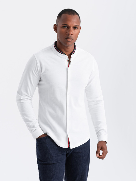 Ombre Clothing Herren Slim Shirt Ombre Kleidung