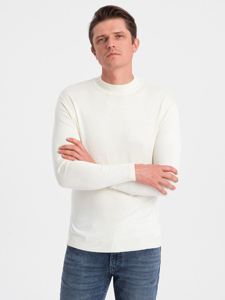 Ombre Clothing Herren Strick-Rollkragenpullover mit Viskose Ombre Kleidung