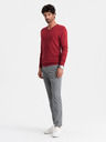 Ombre Clothing Elegantes Herren BASIC V-Ausschnitt Pullover Ombre Kleidung