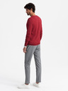 Ombre Clothing Elegantes Herren BASIC V-Ausschnitt Pullover Ombre Kleidung