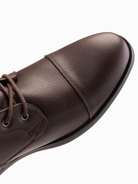 Ombre Clothing Herren Öko-Lederstiefel mit isoliertem hohem Schaft Ombre Clothing
