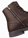 Ombre Clothing Herren Öko-Lederstiefel mit isoliertem hohem Schaft Ombre Clothing