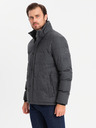 Ombre Clothing Leichte Herrenjacke mit Netzfutter und Kapuze Ombre Clothing
