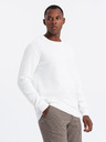 Ombre Clothing Herrenstrickpullover mit Diamantmuster Ombre Clothing