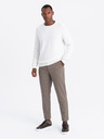 Ombre Clothing Herrenstrickpullover mit Diamantmuster Ombre Clothing