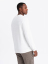Ombre Clothing Herrenstrickpullover mit Diamantmuster Ombre Clothing