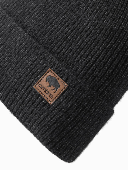 Ombre Clothing Herren-Strickmütze mit Ombre-Kleidungsapplikation