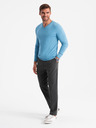 Ombre Clothing Elegantes Herren BASIC V-Ausschnitt Pullover Ombre Kleidung