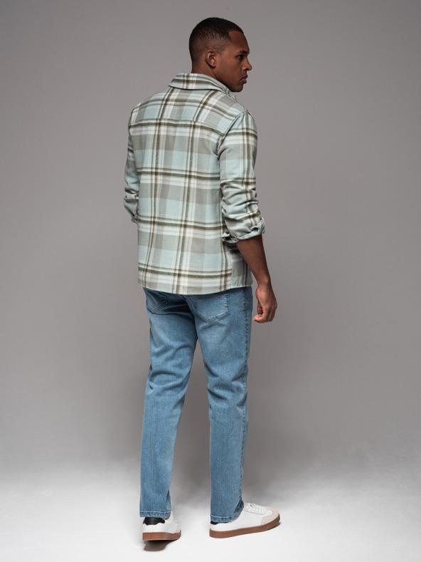 Ombre Clothing Herren Jeanshose STRAIGHT LEG - schwarz V1 OM-PADP-0133 Ombre Clothing