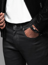 Ombre Clothing Herren Jeanshose STRAIGHT LEG - schwarz V1 OM-PADP-0133 Ombre Clothing