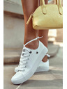 BIG STAR SHOES Damen Big Star Classic Turnschuhe - Weiß