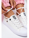 BIG STAR SHOES Damen Big Star Classic Turnschuhe - Weiß