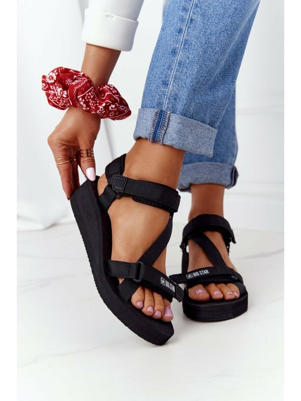 BIG STAR SHOES Big Star Sportsandalen für Frauen - Schwarz
