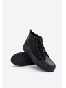 BIG STAR SHOES Isolierte High-Top-Sneakers für Herren mit Reißverschluss Schwarz Big Star Size: