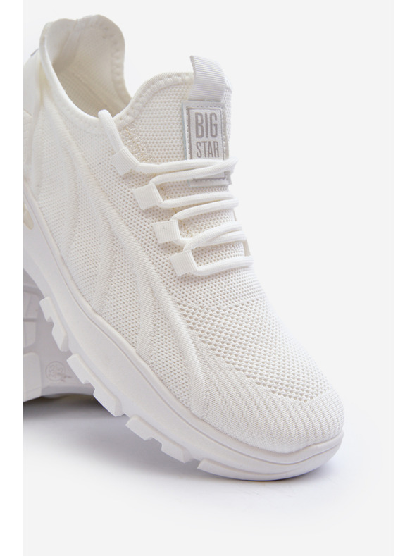 BIG STAR SHOES Herren HI-POLY SYSTEM Big Star Turnschuhe Weiß
