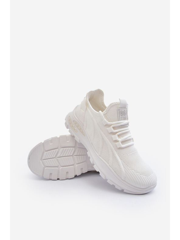 BIG STAR SHOES Herren HI-POLY SYSTEM Big Star Turnschuhe Weiß