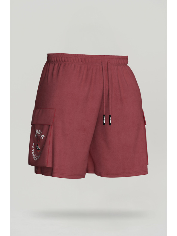Nebbia Gewaschene Cargoshorts LEGACY 787 M,rot