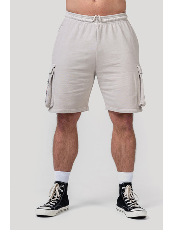 Nebbia Gewaschene Cargoshorts LEGACY 787 M,hellgrau