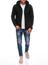 Edoti Herren-Kapuzenpullover BASIC mit Reißverschluss und Kapuze Edoti