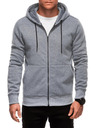 Edoti Herren-Kapuzenpullover BASIC mit Kapuze Edoti