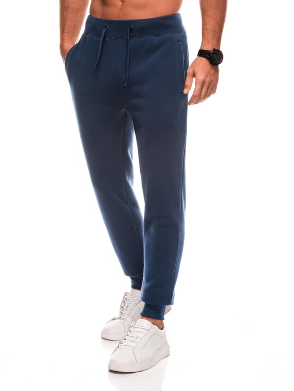 Edoti Unifarbene Herren-Sweatpants BASIC Edoti
