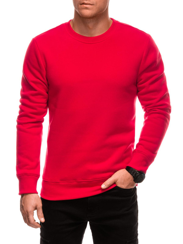 Edoti Herren-Uniform-Sweatshirt BASIC Rundhalsausschnitt Edoti