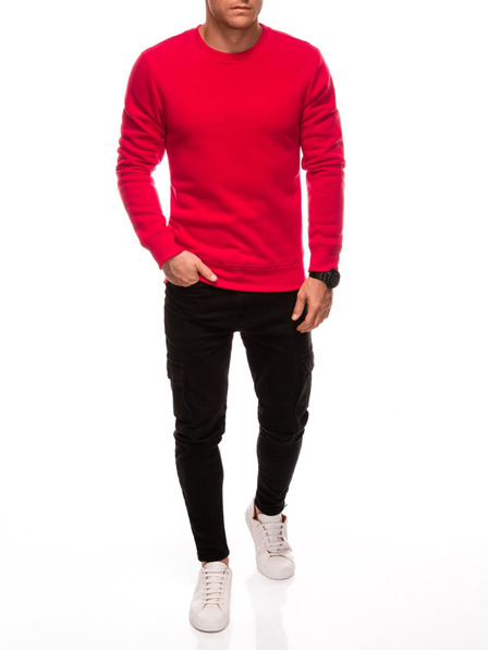 Edoti Herren-Uniform-Sweatshirt BASIC Rundhalsausschnitt Edoti