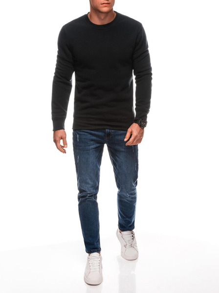 Edoti Herren-Uniform-Sweatshirt BASIC Rundhalsausschnitt Edoti