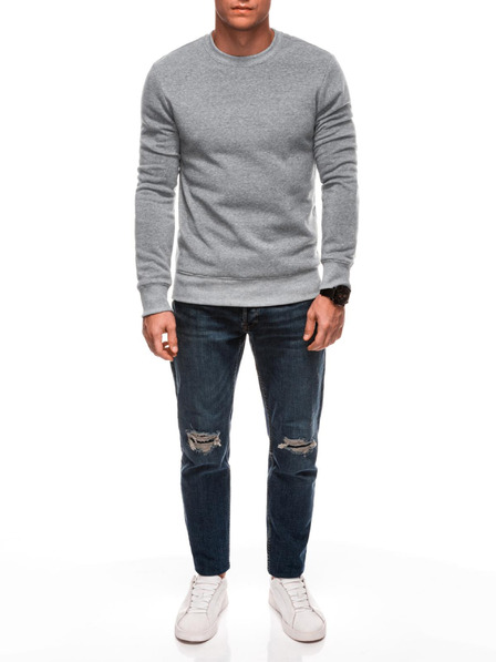 Edoti Herren Uniformsweatshirt BASIC Rundhals Edoti