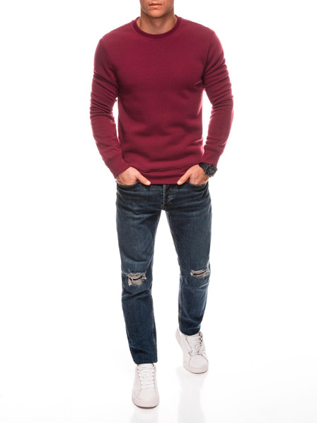 Edoti Herren-Uniform-Sweatshirt BASIC Rundhalsausschnitt Edoti