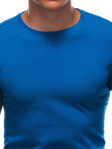 Edoti Blaues Herren T-Shirt Edoti
